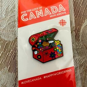 Mr Dressup’s tickle trunk enamel pin